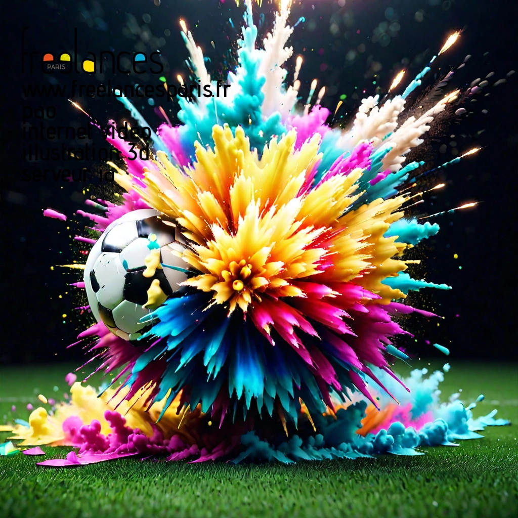 Pao mise en page internet vidéo illustration 3d serveur IA générative AI freelance paris studio de création magazines ss0lxi20